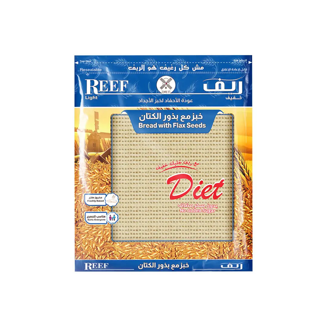 Reef Bread with Flax Seeds